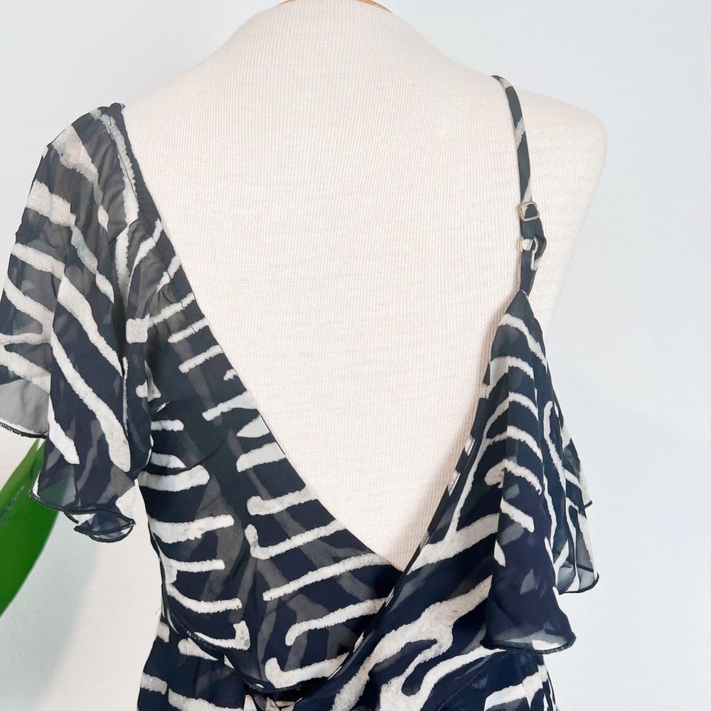 Show Me Your Mumu Santanita Mini Dress Zebra - Picture 6 of 10